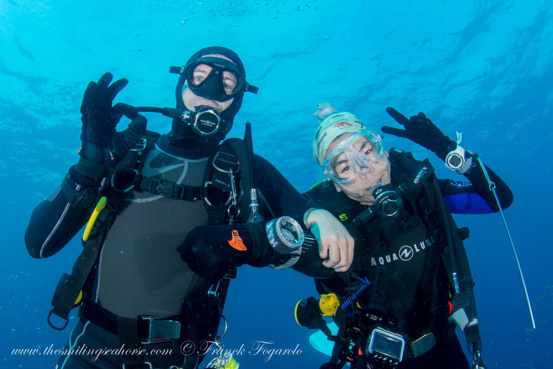 We love diving! □□