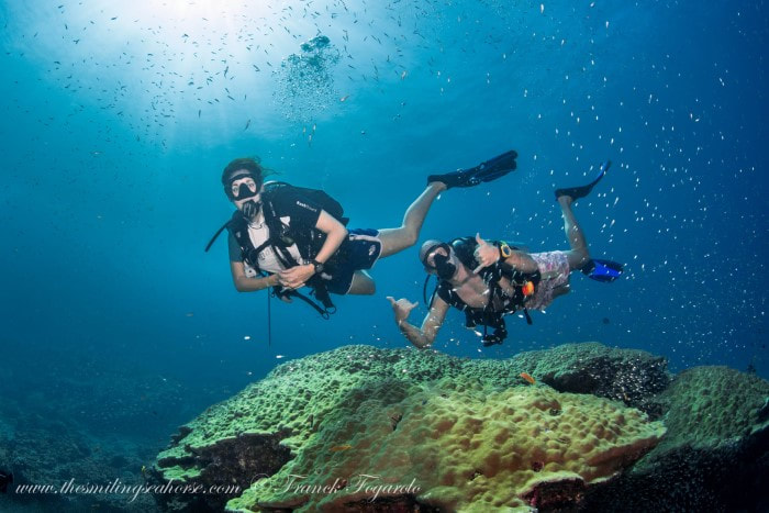 Similan islands divers
