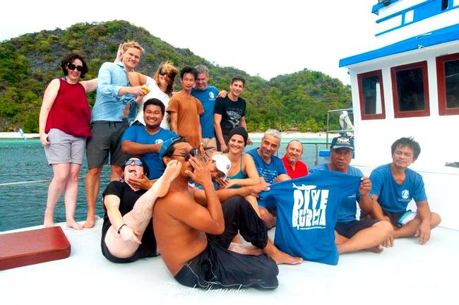 Top level dive cruise to Mergui Archipelago