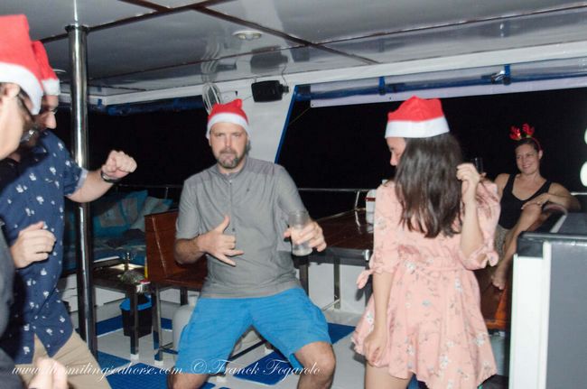 Christmas party on the Smiling Seahorse