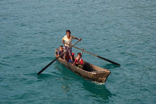 Myanmar sea gypsies
