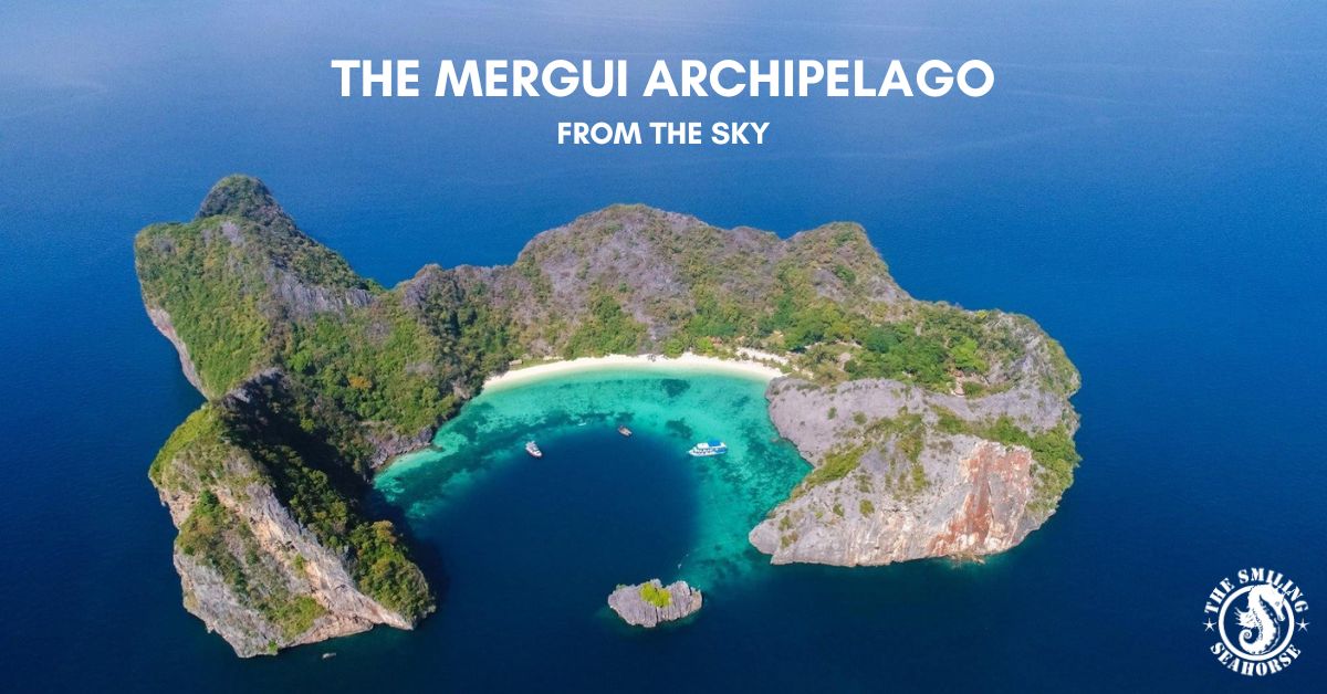 Mergui Archipelago from the sky