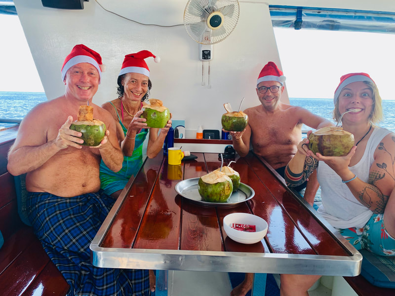 Merry Christmas on The MV Smiling Seahorse!