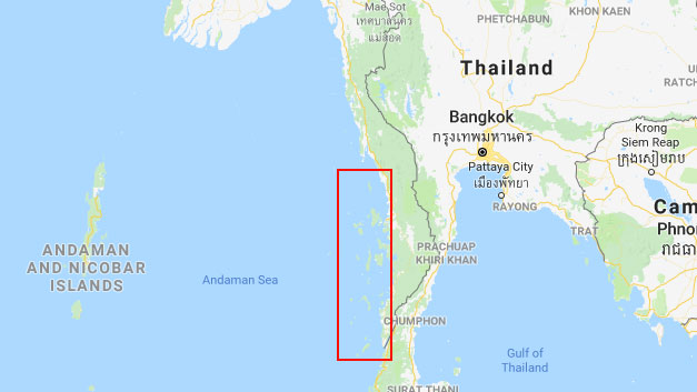 Mergui Archipelago Map Ranong Burma Divesite Liveaboard Andaman sea best private luxury