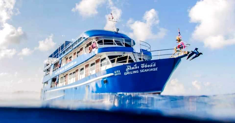 Our Brand new boat, The MV Smiling Seahorse