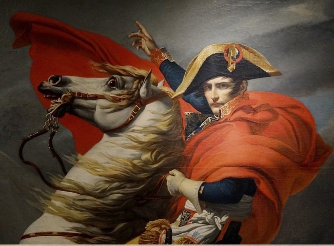 Napoleon's cocked hat.