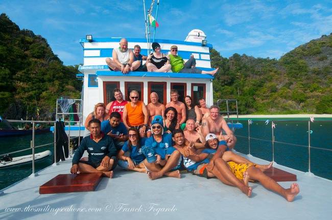 Full Moon cruise on the Mergui Archipelago...