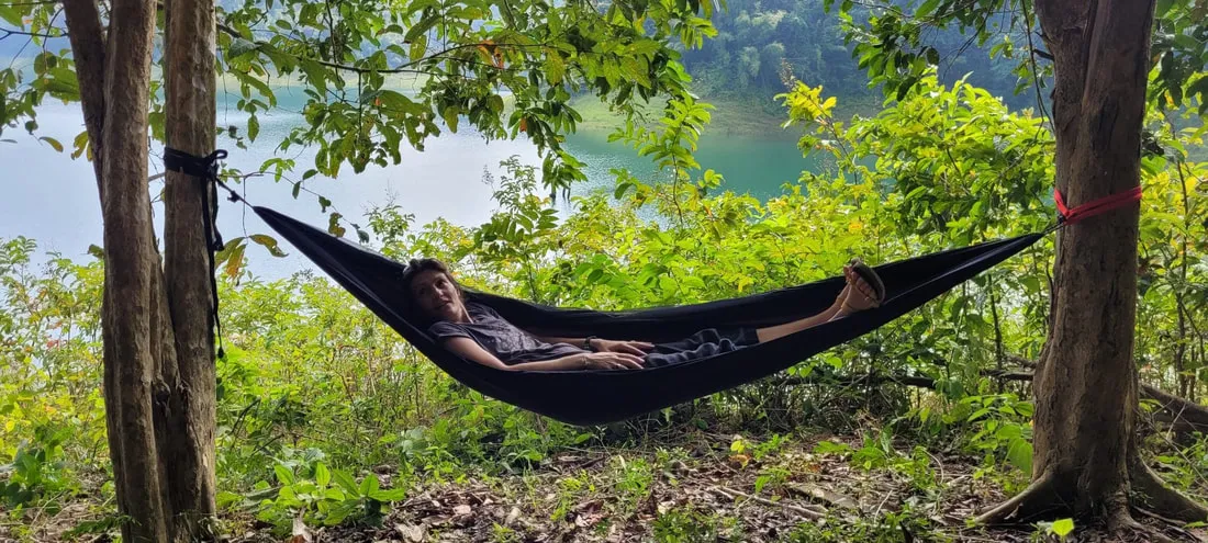 Super relaxed in the bush! Khao Sok National Park