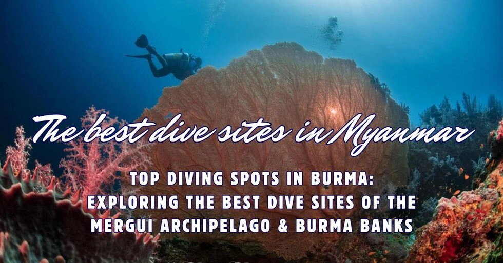 Mergui archipelago, dive site in Myanmar