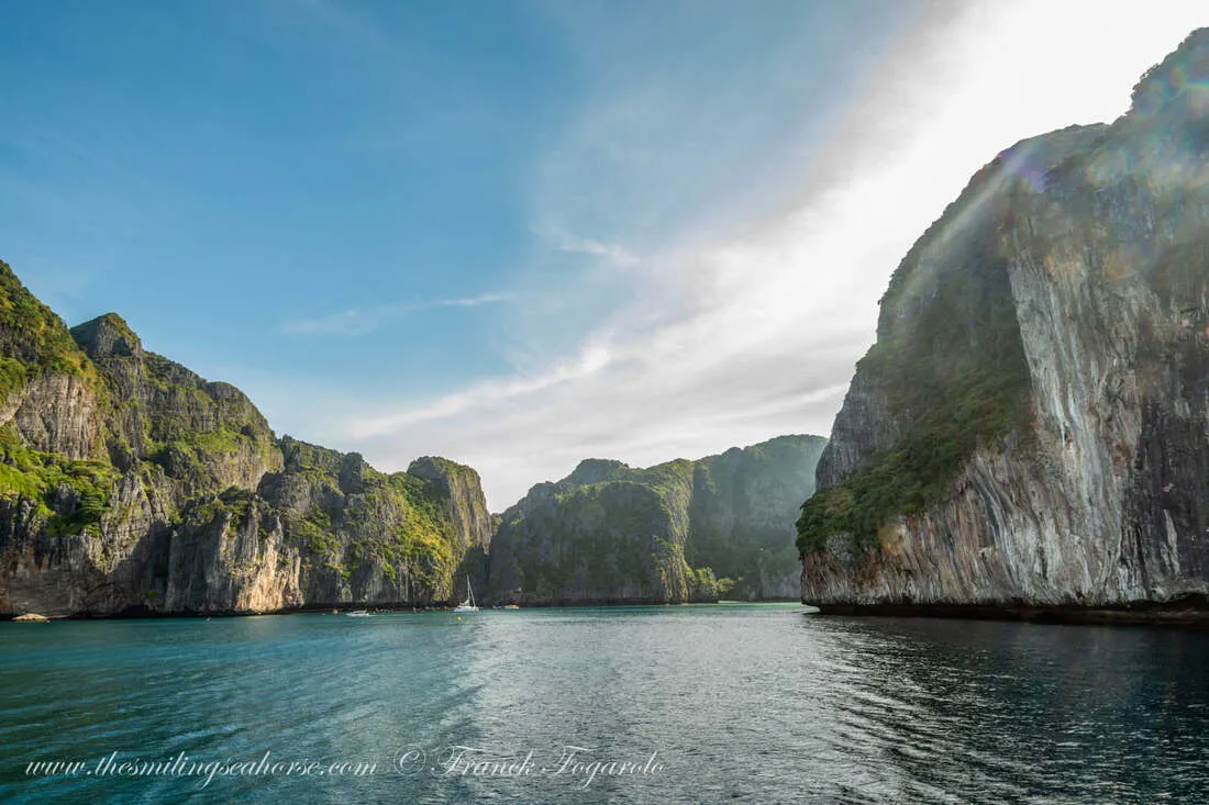 View of Koh Haa from the boat, Koh Lanta National Park