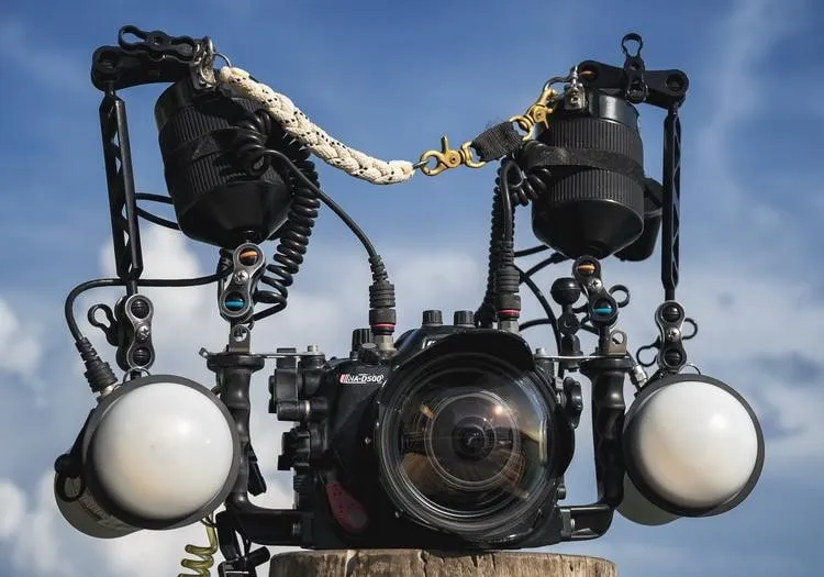 DSLR camera camera underwater photography