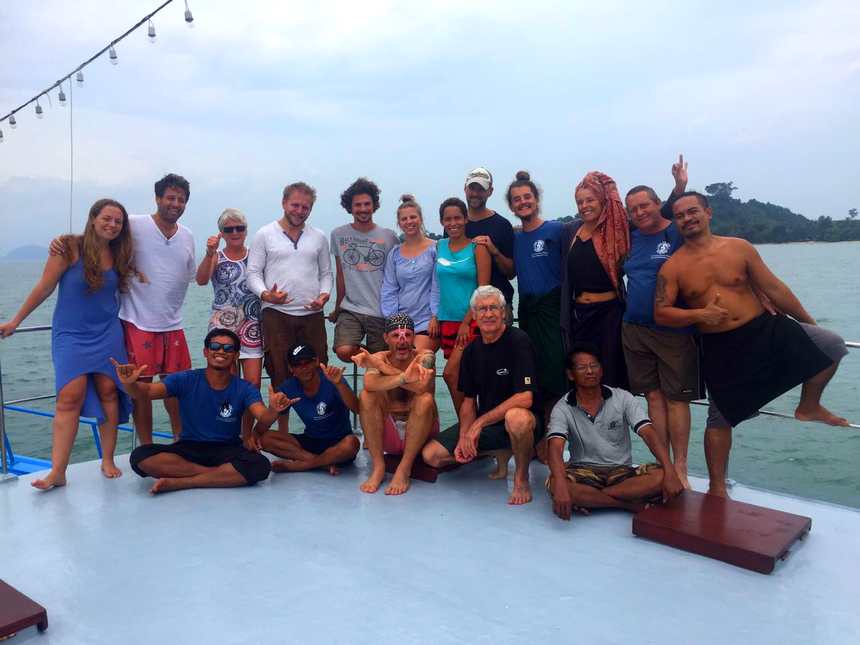 Dive cruise in Thailand with The Smiling Seahorse