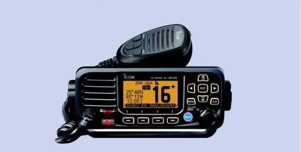 ship-to-ship/shore communication, distress channel, constant monitoring of the boat location (GPS).