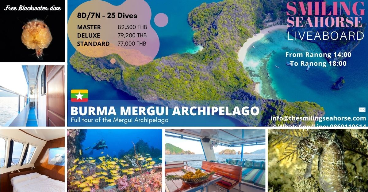 8 days Burma Undiscovered Mergui Archipelago RANONG - RANONG 2026-2027